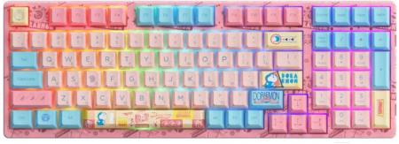 Клавиатуры Akko 3098B Doraemon Rainbow (Akko CS Jelly Pink)