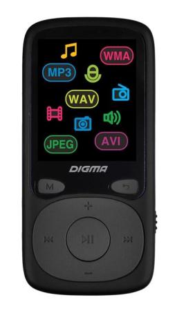 Плееры Digma B4 8GB (черный) [1132585, B4BK]
