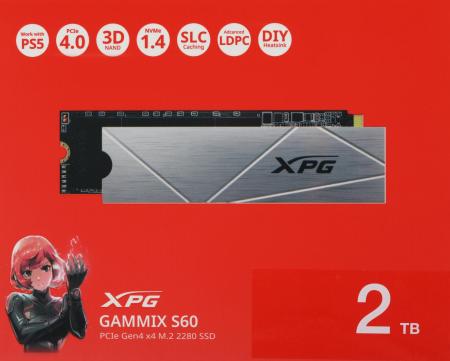 SSD ADATA XPG Gammix S60 Blade 2TB AGAMMIXS60-2T-CS [AGAMMIXS60-2T-CS]