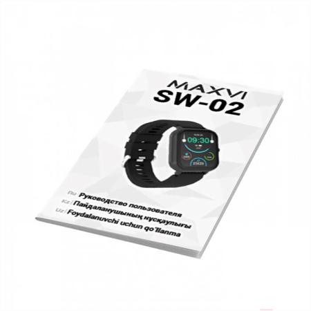 Умные часы и браслеты Maxvi SW-02 (серый)