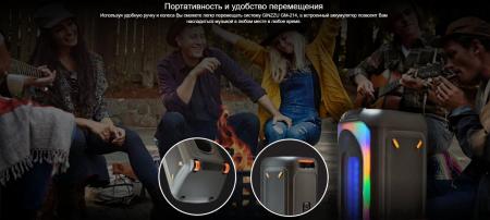 Беспроводные и портативные колонки Ginzzu GM-214