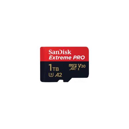 Карты памяти SanDisk Extreme PRO microSDXC SDSQXCD-1T00-GN6MA 1TB (с адаптером) [SDSQXCD-1T00-GN6MA]