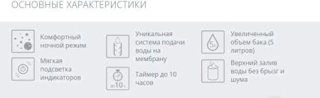 Увлажнители воздуха Funai Taiko USH-TKE7251WC [USH-TKE7251WC]