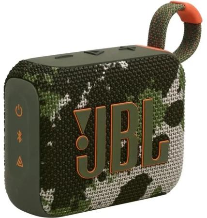 Беспроводные и портативные колонки JBL Go 4 (камуфляж) [JBLGO4SQUAD, 1200130009488]