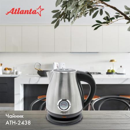 Электрочайники и термопоты Atlanta ATH-2438 (черный)