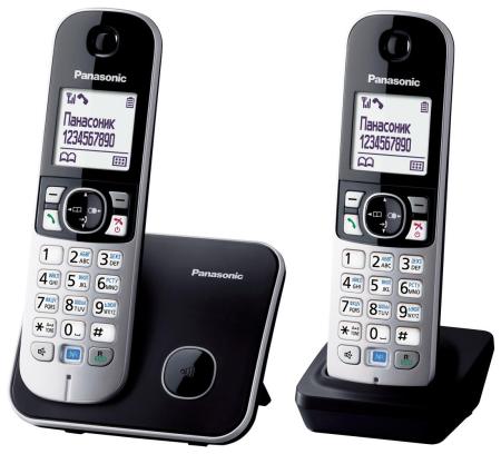 Радиотелефоны DECT Panasonic KX-TG6812RUB