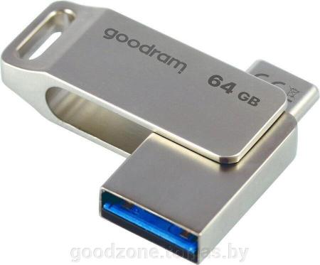 USB Flash GOODRAM UME2 64GB (белый) [UME2-0640W0R11]