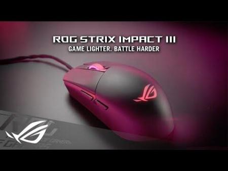 Мыши ASUS ROG Strix Impact III [90MP0300-BMUA00]