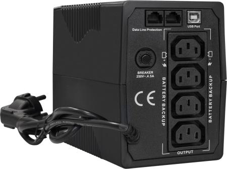 Источники бесперебойного питания ExeGate SpecialPro UNB-800.LED.AVR.4C13.RJ.USB EX292774RUS [EX292774RUS]