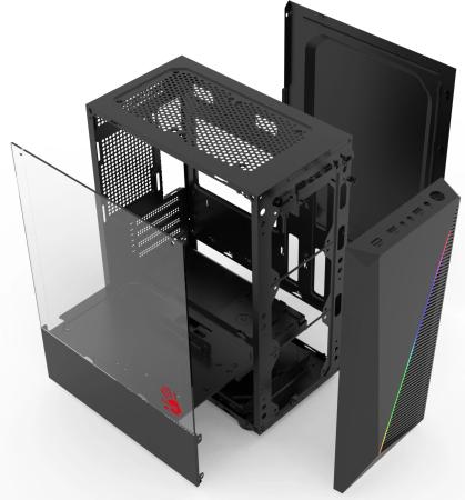 Корпуса A4Tech Bloody BD-CC102F (черный) [2045952, BD-CC102F-BK]