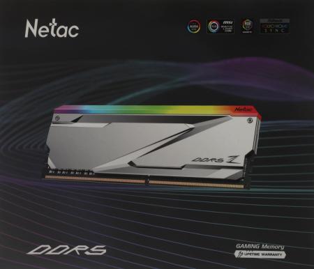 Оперативная память Netac Z RGB 2x16ГБ DDR5 7200 МГц NTZED5P72DP-32S [NTZED5P72DP-32S]