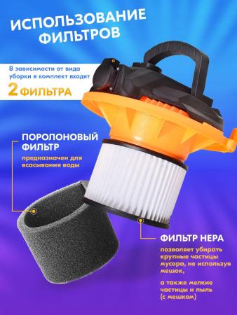 Пылесосы Вихрь СП-1500/20 72/19/1 [72/19/1]