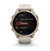 Умные часы и браслеты Garmin Fenix 8 Sapphire 43мм (золотистый, дымчато-серый ремешок) [010-02903-11]