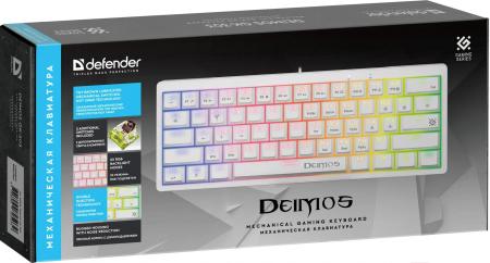 Клавиатуры Defender Deimos GK-303 (белый) [45304]