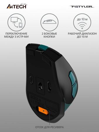 Мыши A4Tech Fstyler FB35C (зеленый)