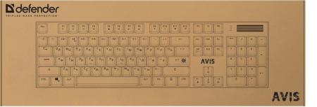 Клавиатуры Defender Avis GK-312 [45312, 4714033453127]