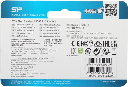 SSD Silicon-Power P34A60 2TB SP002TBP34A60M28 [SP002TBP34A60M28]