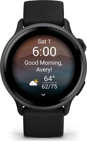 Умные часы и браслеты Garmin Vivoactive 6 (черный) [010-02985-00]