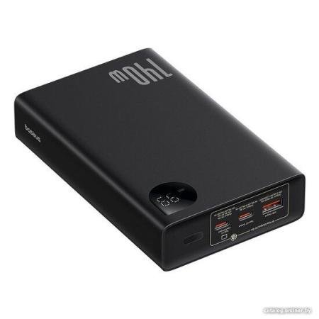 Портативные зарядные устройства Baseus Adaman Digital Display Fast Charge Power Bank 140W 24000mAh (черный) [P10021508113-00]
