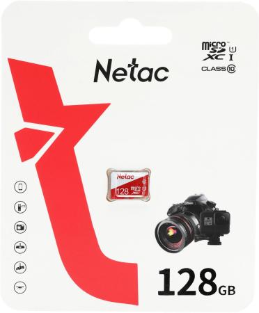 Карты памяти Netac microSDXC P500 ECO 128GB [NT02P500ECO-128G-S]