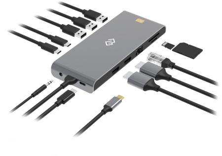 USB-хабы и док-станции Digma DS-590 [DS-590, 1968027]