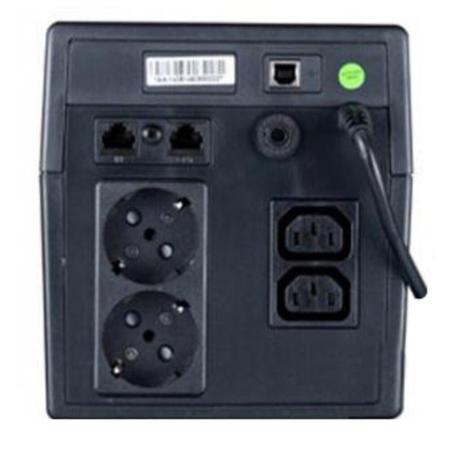 Источники бесперебойного питания ExeGate UNB-1000.LED.AVR.EURO.RJ.USB EP212518RUS [EP212518RUS]