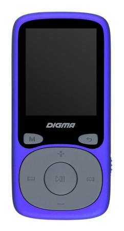 Плееры Digma B4 8GB (синий) [1132600]