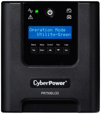 Источники бесперебойного питания CyberPower Professional Tower PR750ELCD [PR750ELCD]