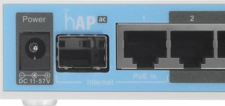 Беспроводные маршрутизаторы Mikrotik hAP ac [RB962UiGS-5HacT2HnT] [RB962UiGS-5HacT2HnT]