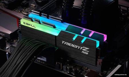 Оперативная память G.Skill Trident Z RGB 2x16GB DDR4 PC4-25600 F4-3200C16D-32GTZR [F4-3200C16D-32GTZR]