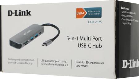 USB-хабы и док-станции D-Link DUB-2325/A1A