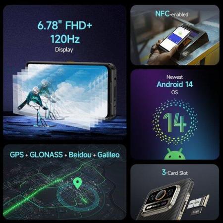 Мобильные телефоны Ulefone Armor 25T 6GB/256GB (черный)