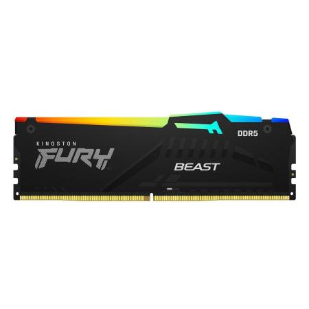 Оперативная память Kingston FURY Beast RGB 2x8ГБ DDR5 5600 МГц KF556C40BBAK2-16 [KF556C40BBAK2-16]