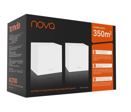 Беспроводные маршрутизаторы Tenda Nova MW12 2-pack [nova MW12(2-pack)]