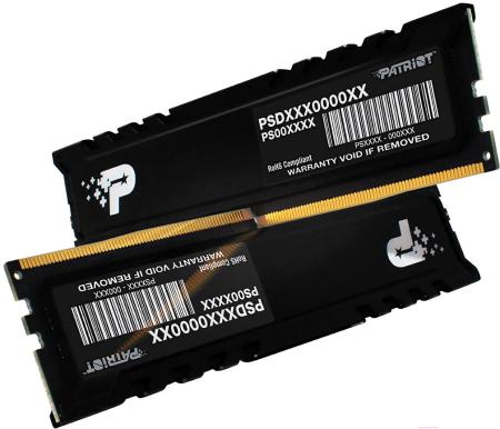 Оперативная память Patriot Signature Premium Line 2x16ГБ DDR5 4800 МГц PSP532G4800KH1 [PSP532G4800KH1]