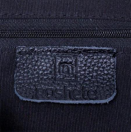 Женские и мужские сумки Poshete 886-60051H-BLK (черный) [886-60051H-BLK]