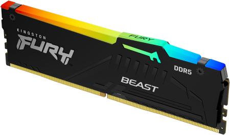 Оперативная память Kingston FURY Beast RGB 8ГБ DDR5 6000МГц KF560C36BBEA-8 [KF560C36BBEA-8]
