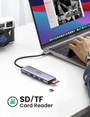 USB-хабы и док-станции Ugreen CM511 60383 [60383]