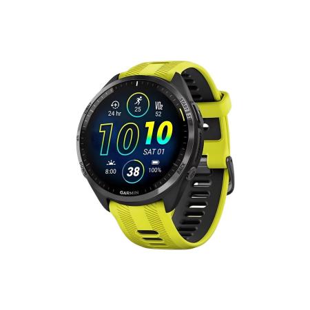Умные часы и браслеты Garmin Forerunner 965 (черный/желтый) [010-02809-12, 010-02809-112]