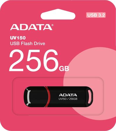 USB Flash ADATA UV150 256GB (черный) [AUV150-256G-RBK]