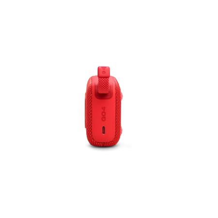 Беспроводные и портативные колонки JBL Go 4 (красный) [JBLGO4RED, 1200130009440]
