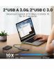 USB-хабы и док-станции Ugreen CM473 15395 [15395]