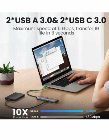 USB-хабы и док-станции Ugreen CM473 15395 [15395]