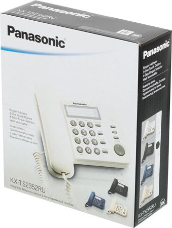 Проводные телефоны Panasonic KX-TS2352RUB (черный) [KX-TS2352RUB]