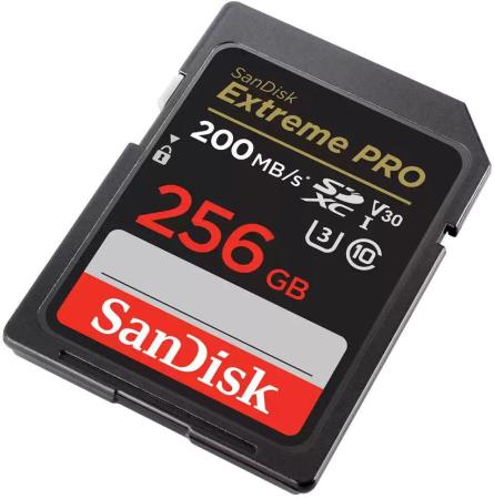 Карты памяти SanDisk Extreme PRO SDXC SDSDXXD-256G-GN4IN 256GB [SDSDXXD-256G-GN4IN]