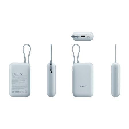 Портативные зарядные устройства Xiaomi Power Bank P15ZM 10000mAh (голубой, международная версия) [BHR9073GL]