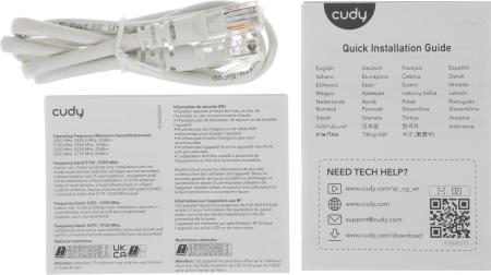 Беспроводные маршрутизаторы Cudy WR3000H 1.0