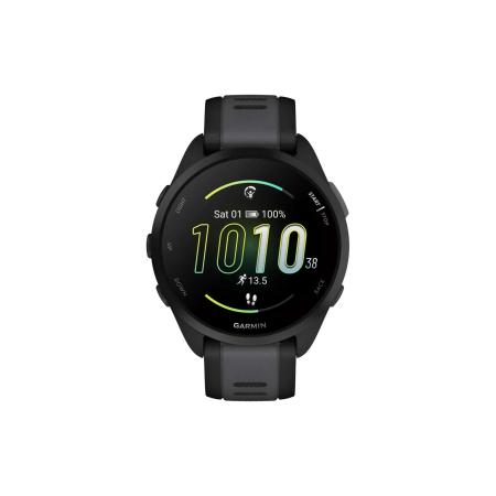 Умные часы и браслеты Garmin Forerunner 165 (черный/сланцево-серый) [010-02863-20]