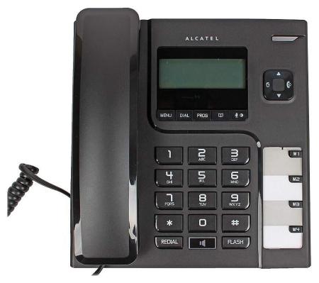 Проводные телефоны Alcatel T56 (черный)