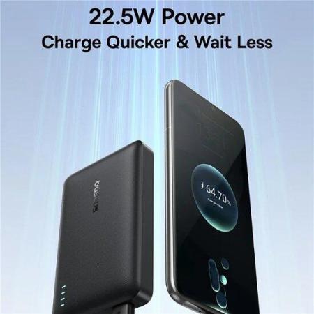 Портативные зарядные устройства Baseus EnerFill FP21 22.5W 10000mAh (черный) [P1008210D123-00]